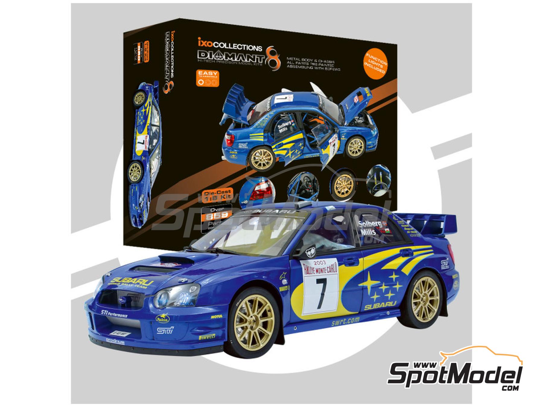 SUBARU IMPREZA WRC 2004 1/8スケール　ラジコンカー ピュアテンGP 4WD FW-06 レディセット スバル インプレッサ WRC 2004